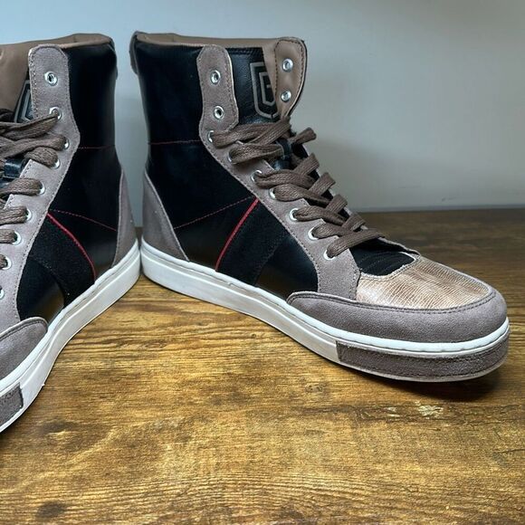 Brett Johnson Starry Nights High Top Sneakers Shoes Men's Size 11 SBJ2L0016 - Picture 4 of 10